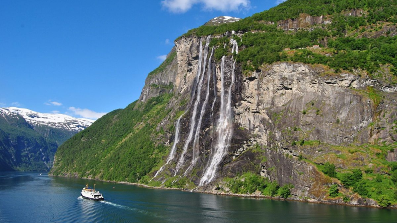vodopad sedam sestara norveška